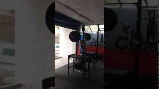 Fotiou 1 RM Push Press 140 kg