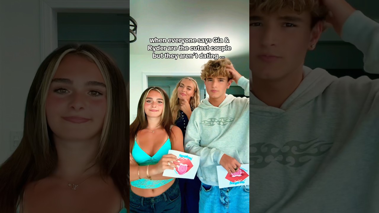 GIA & RYDER.. RIA.. are NOT dating! key word NOT 👀 