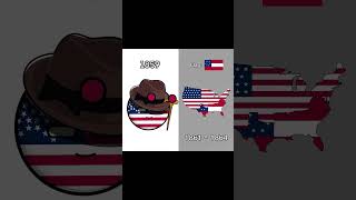 EVOLUTION OF USA 💀 #countryballs @countryzombie