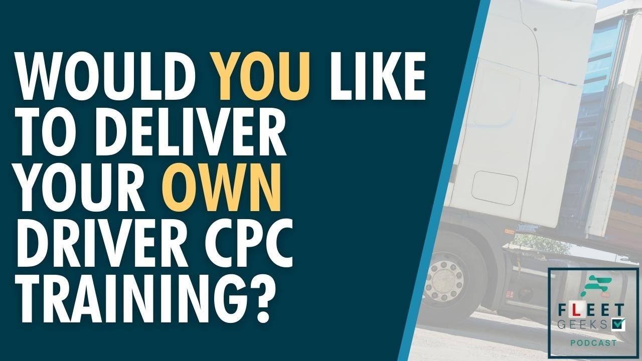 Would you like to deliver your OWN Driver CPC Training?