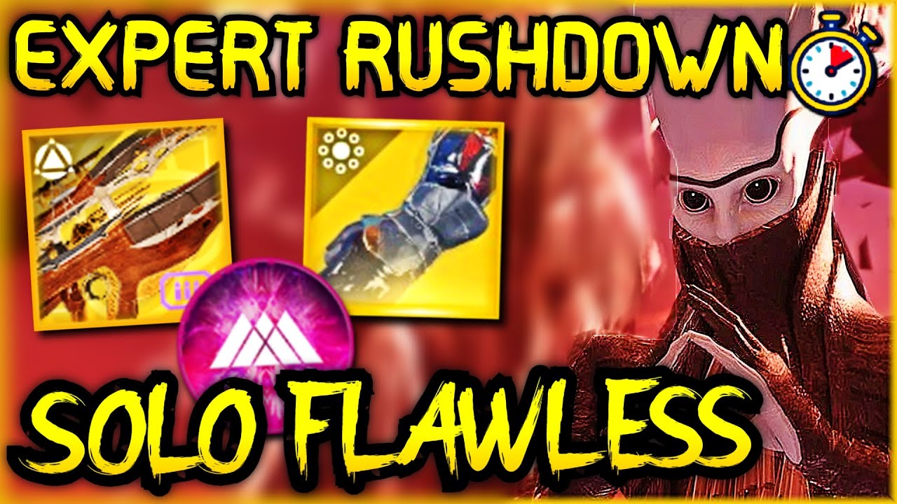 Solo Expert Rushdown of Today (bunch of nightmares) | Warlock | Destiny 2 Episode Heresy