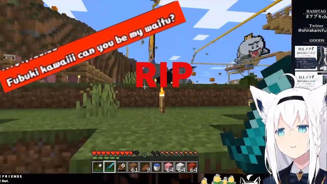 Once again we have lost our best comrade there, Shirakami Fubuki FRIENZONED chat