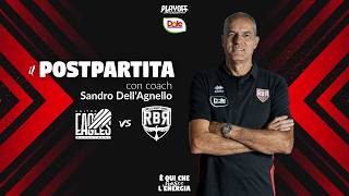 UEB Gesteco Cividale - Dole Rimini 69-84, dopo gara con coach Sandro Dell’Agnello