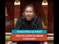 Vous tes le parti des pilleurs de biens communs 