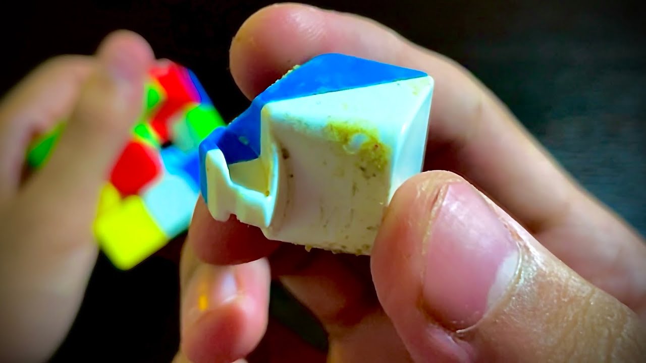 Cleaning my cube but It keeps getting worse - YouTube