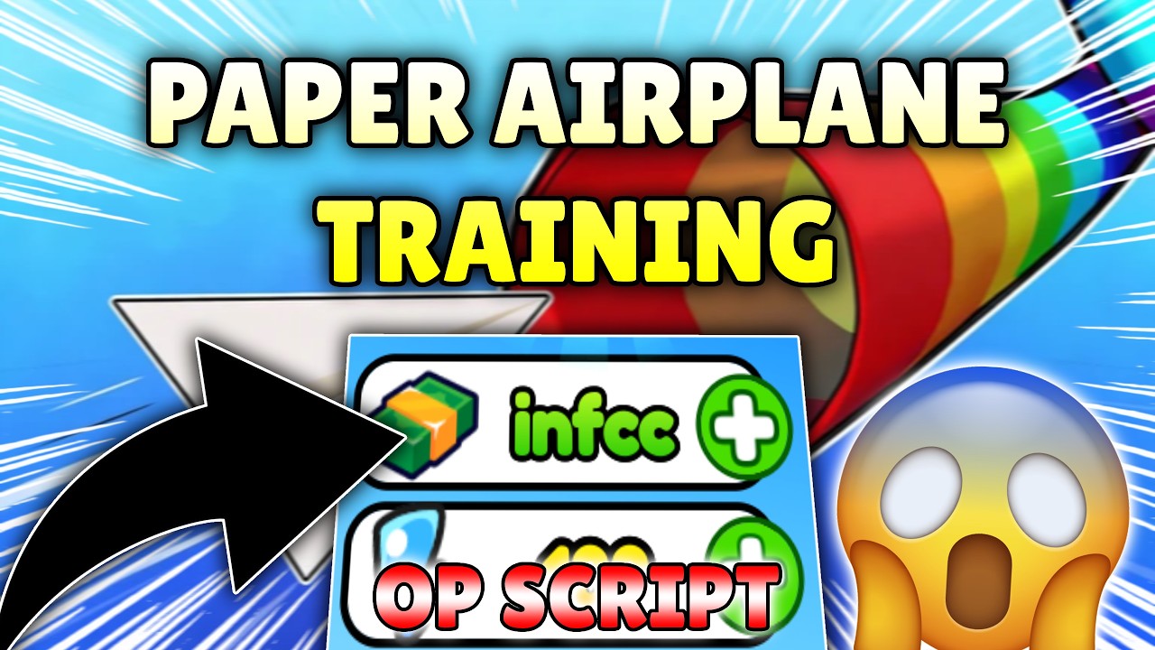 Script Paper Planes *NEW* Paper Airplane Training Script ( INFINITE MONEY ) NO KEY! - YouTube