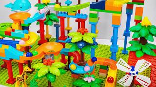 🔥 EPIC LEGO DUPLO Marble Run: Cute Animal Coaster Race Showdown!
