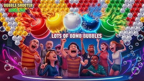 Bubble Shooter Level 243#gaming #gameplay #playgaming #shootbubble