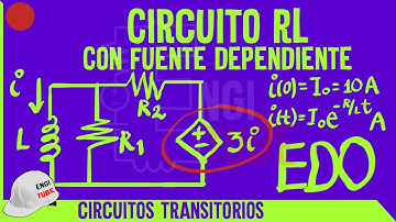 🔴 Circuito RL Transitorio con Fuente DEPENDIENTE ⚡