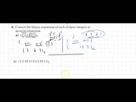 4.2 Integer Representations and Algorithms - YouTube