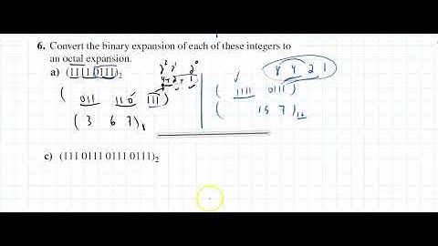 4.2 Integer Representations and Algorithms