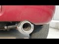 Chrysler stratus 25 lx convertible 1996  muffler sound exhaust sportauspuff  part ii