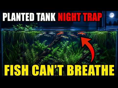 The Planted Tank Mistake That Starts at Night
