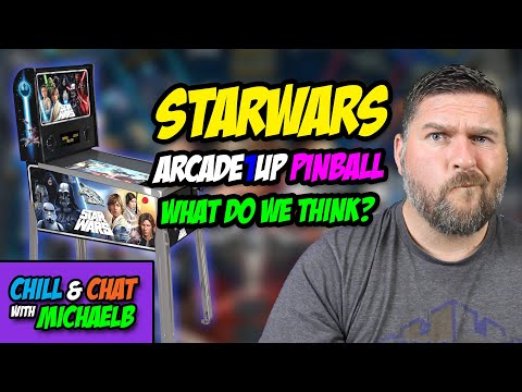 Chill and Chat Arcade1Up Star Wars Pinball | MichaelBtheGameGenie from MichaelBtheGameGenie