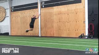 Continuous Broad Jump [Exercise Demonstration]