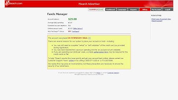 Why is My 7search Account on Hold?