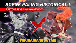 Unboxing Statue Kenshin Samurai X Vs Shishio Final Battle By Figurama Exc Anniversary Ke 25 Thn