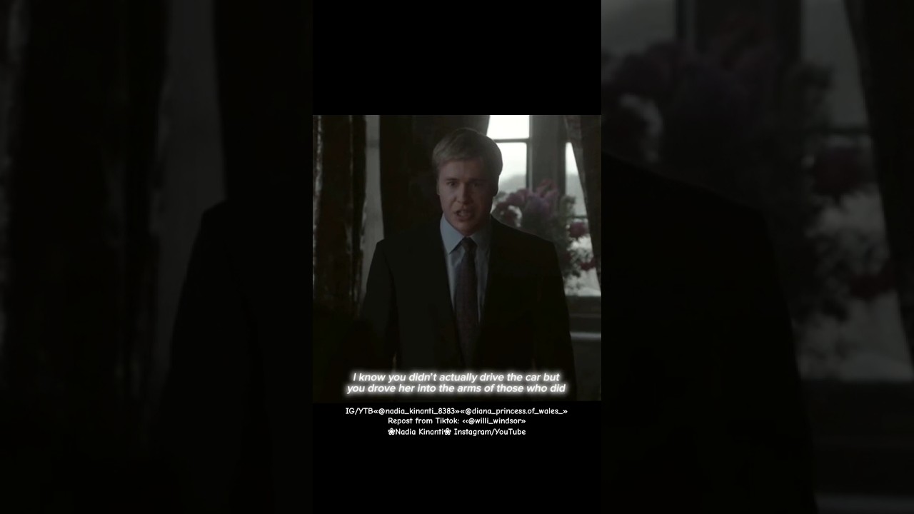 Prince William blame Princess Diana death to Prince Charles💔 