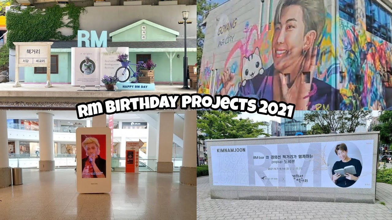 namjoon birthday projects 2021 | RM birthday celebration 2021 |
