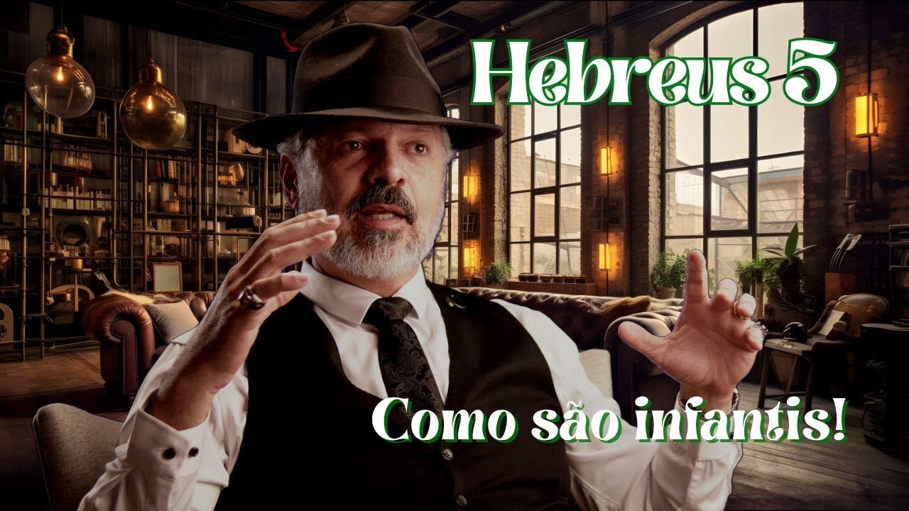 Hebreus 5 - Vocês já deveriam ser mestres. Estudo bíblico.