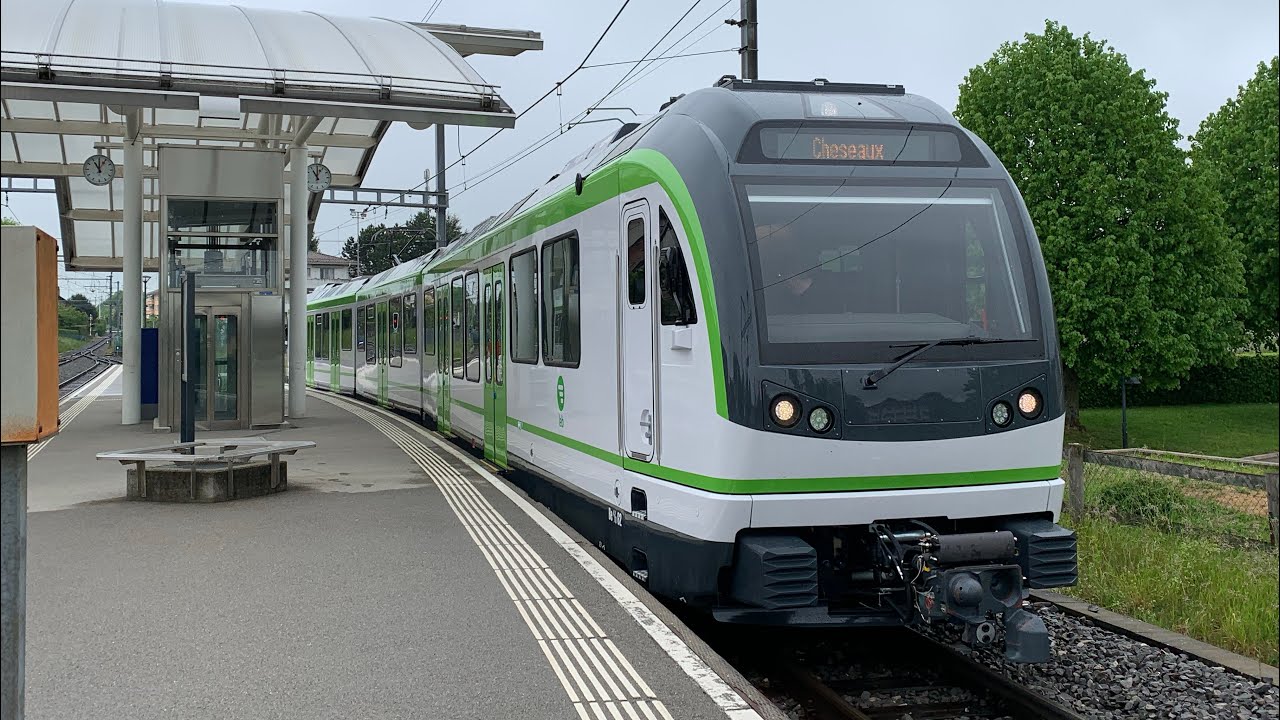 [LEB] - Lausanne-Echallens-Bercher] - 05.mai.2020 - YouTube