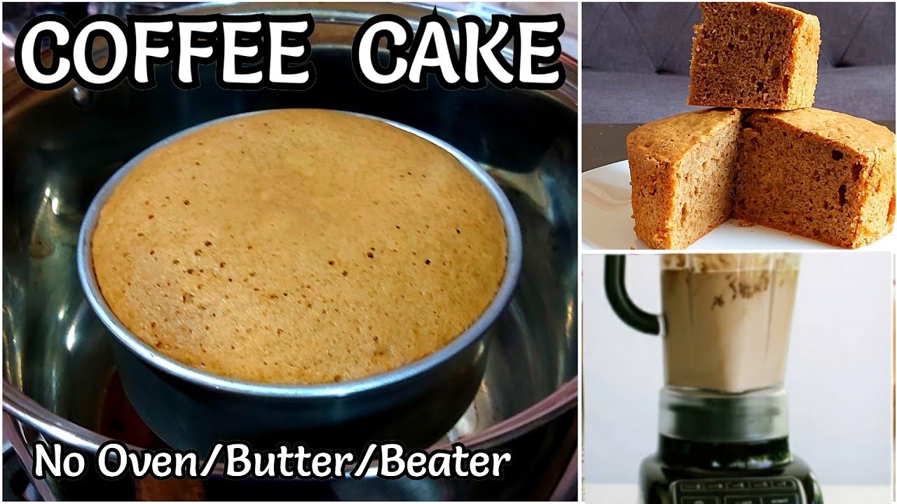 COFFEE CAKE RECIPE EASY COFFE CAKE RECIPE NO OVEN or BEATER YouTube