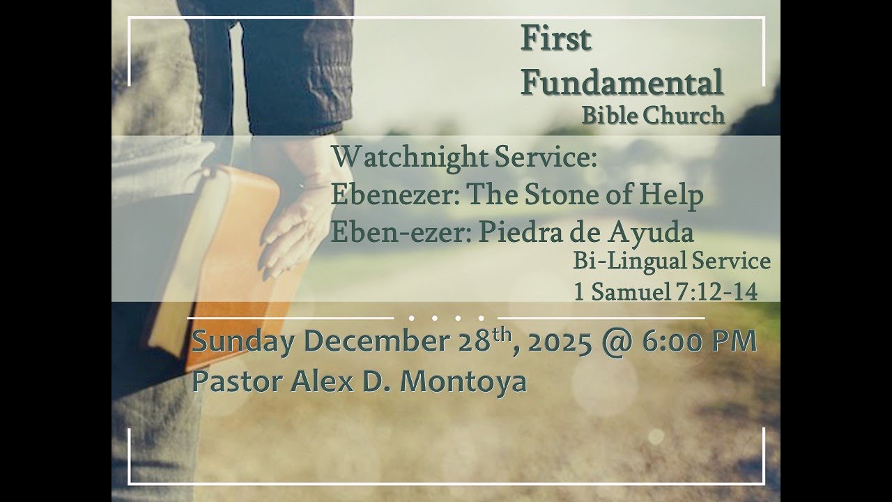 FFBC Live Sunday 6:00pm - December 28, 2025