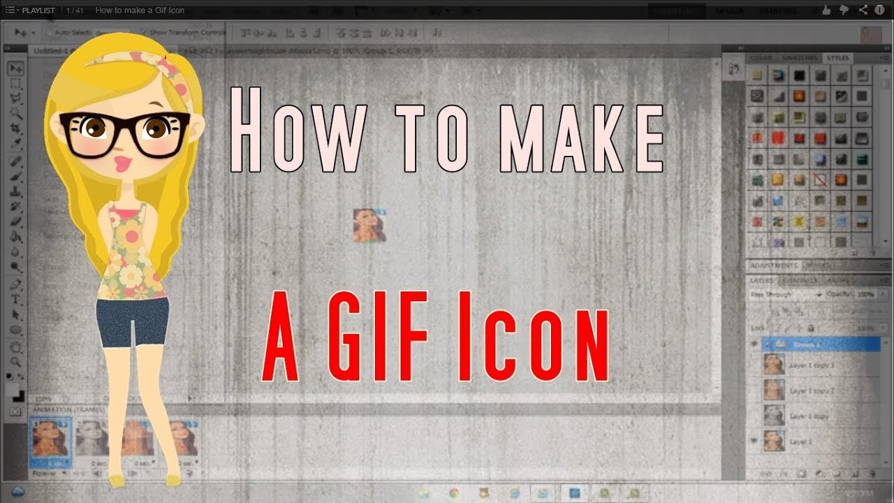 How to make a Gif Icon
