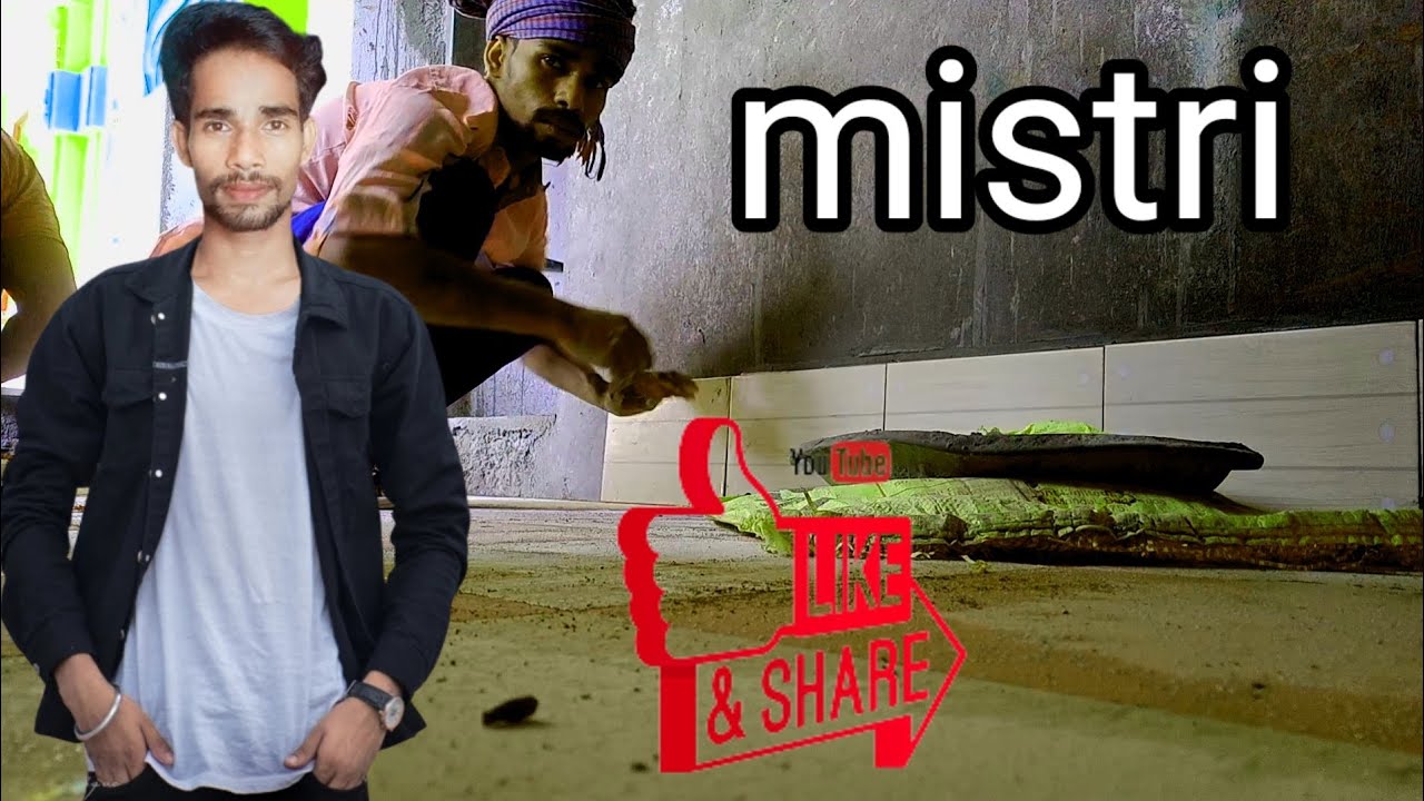 Impressively Beautiful! Accurately Size Bathroom Wall Tile installationusing by cement mistri