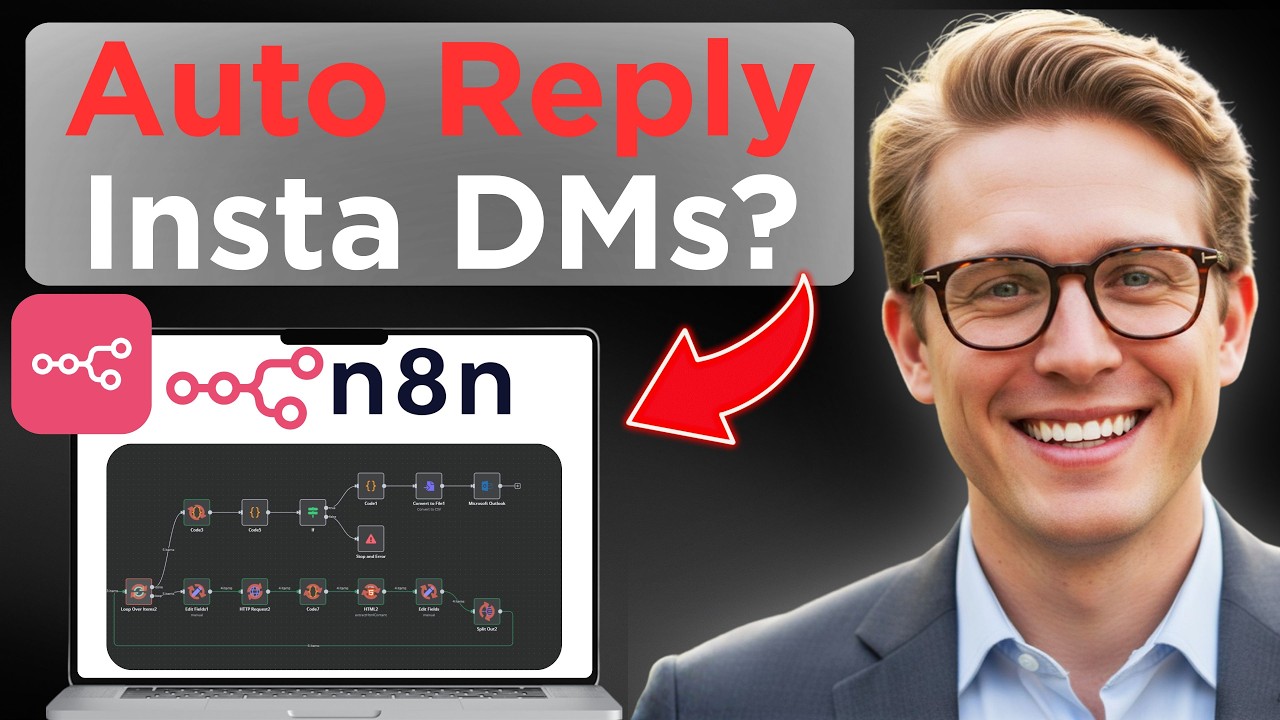 How to automate Instagram DM replies with AI tutorial