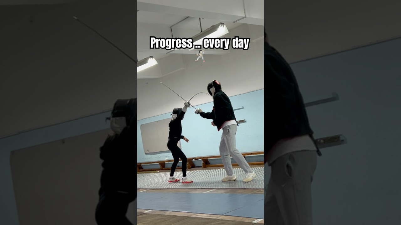 Starting fencing lessons🤺 