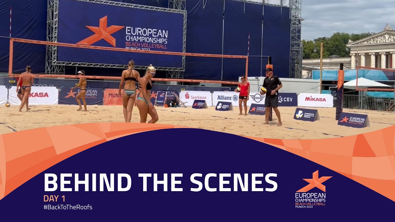 european championship beach volleyball live stream