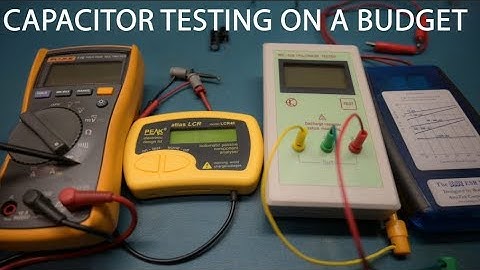 Capacitor Testing On A Budget.