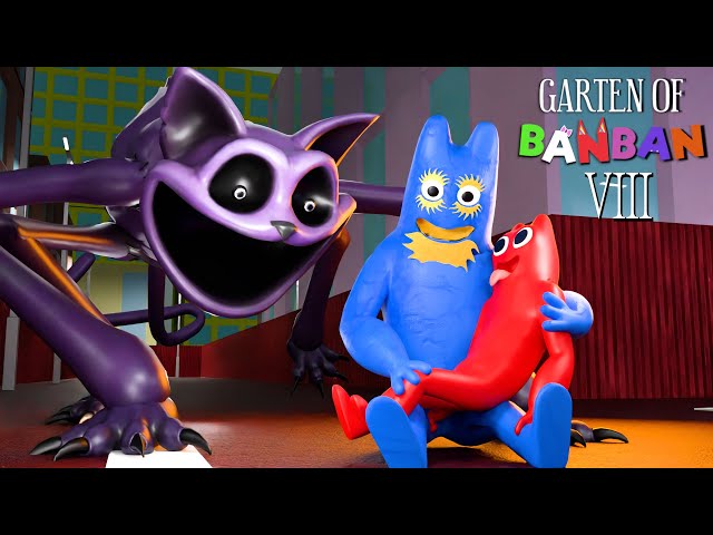 Garten of Banban 8 - ALL NEW BOSSES + POPPY PLAYTIME 4 (Gameplay