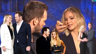 Jennifer Lawrence And Chris Pratt Being Naughty With Each Other