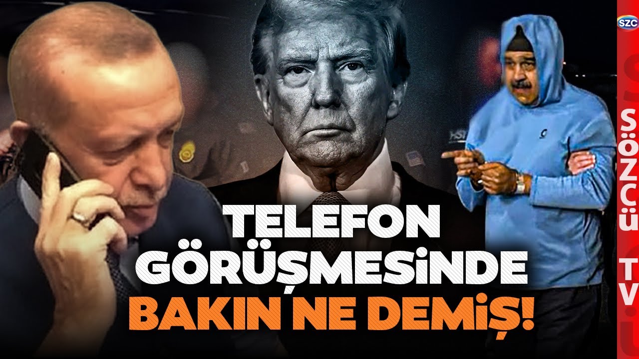 Erdoğan'dan Maduro'ya 3 Hafta Önce Kritik Telefon! Bakın Neler Demiş! Trump'ı Kızdırabilir