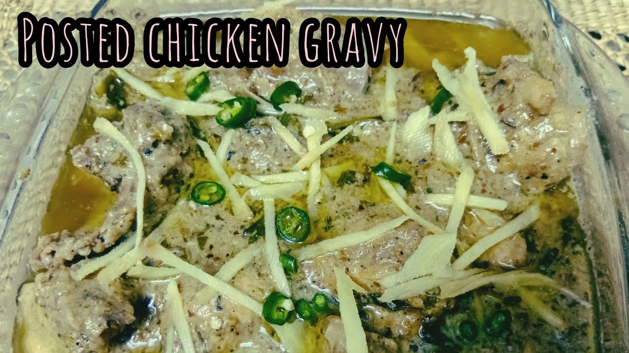 Posted chicken gravy must try