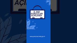 İl Dişi Sonuçlari Açiklandi
