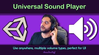 The Ultimate Sound Player for Unity - Use from anywhere, super versatile!