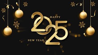 Free 2025 New Year Gold Snowflake Ball Video Template (Customizable) - FlexClip
