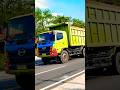 TRUK DUMP BESAR TRONTON HINO TANPA MUATAN NGEBUT MELAJU CEPAT #shorts #trending #viral