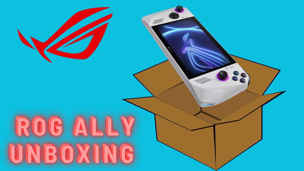 ROG Ally is here!!! Unboxing ASMR - YouTube