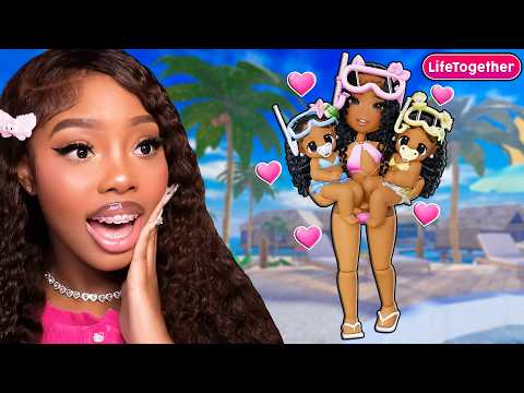 PREGNANT Mom Goes On Vacation With TWINS ⭐ | Roblox Life Together Rp