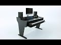 Spike 88 keyboard studio desk