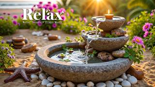 Relaxing Deep Sleep Music 🌿 Water Sound and Soothing Music Relieves Stress, Calm Anxiety, Meditation