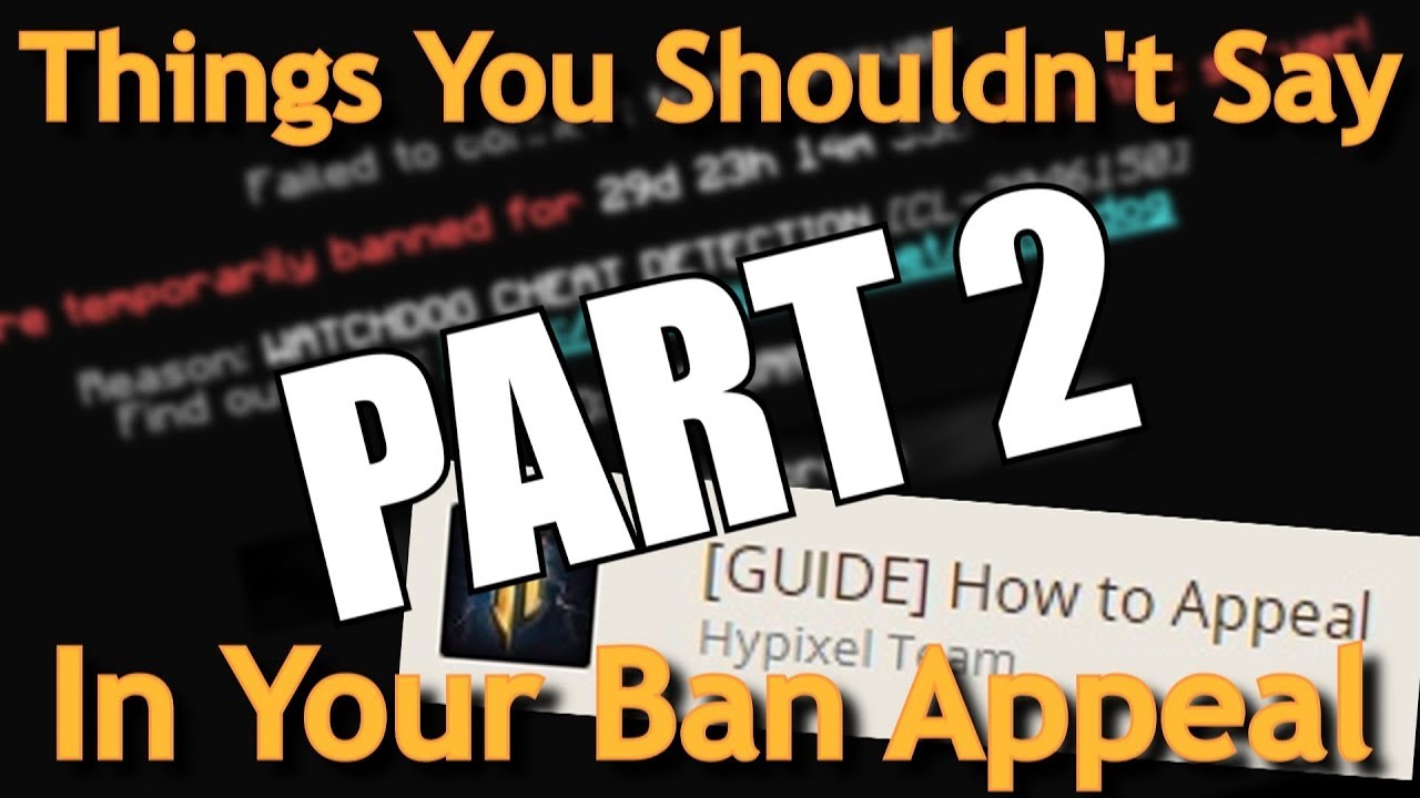The Hypixel Ban Appeal System , What’s really wrong with Hypixel’s ...