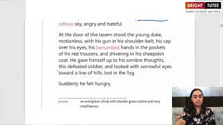 English Literature Reader Class 12, Chapter : 1 A Piece of Bread screenshot 3