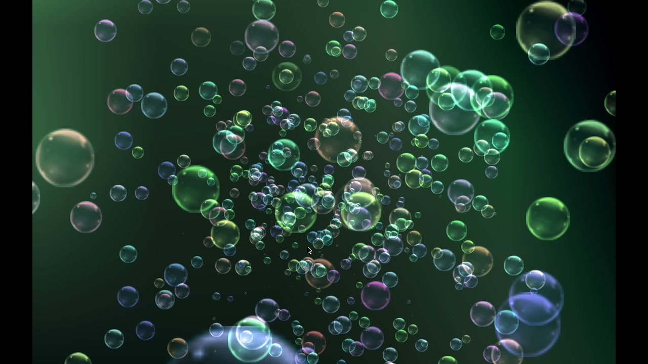 Colorful Bubbles: Royalty Free Animation Video