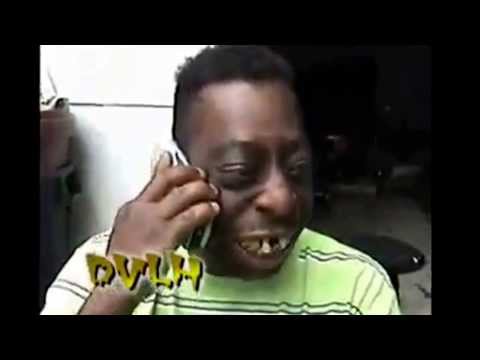 Afrikaner telefoniert