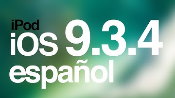 Como actualizar al iOS 9.3.4 iPod touch